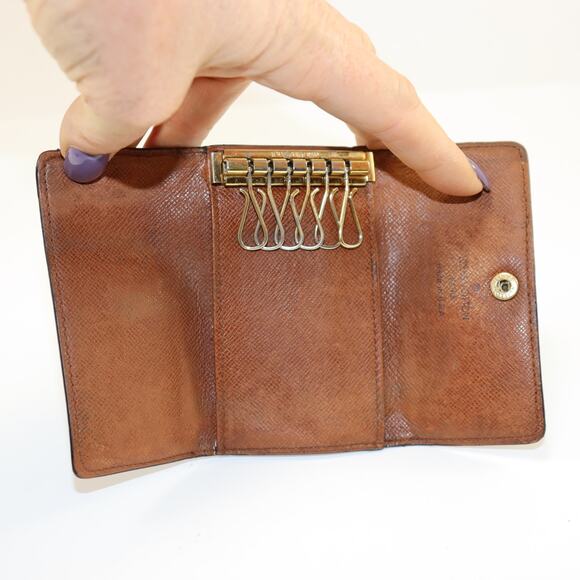 Louis Vuitton Monogram 6 Key Holder Vintage Made in USA – Refreshed - Picture 5 of 7